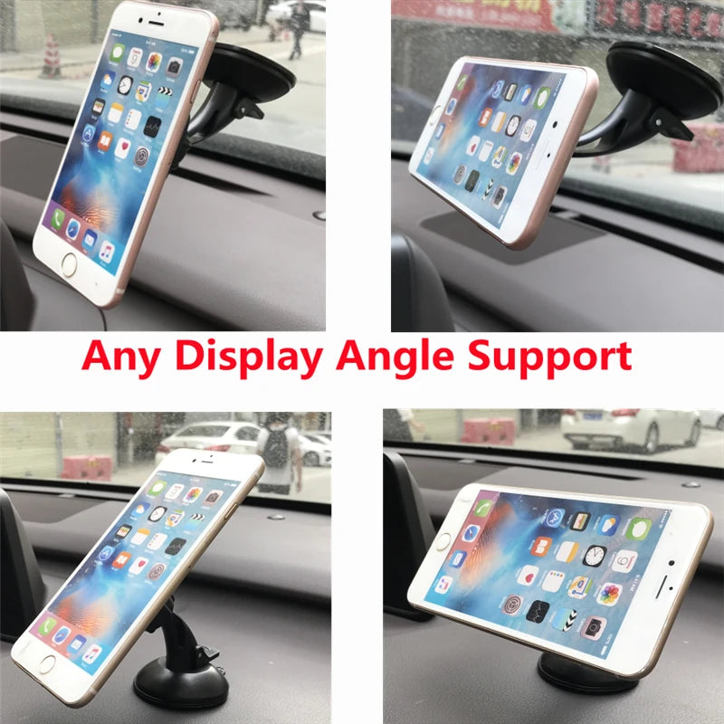 Car Window Phone Holder Magnetic Magnet Car Phone Holder Windshield Stand Mount Support Free Hand Car Phone Holder Bracket