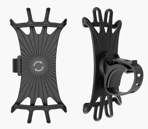 Universal Bicycle Shockproof Silicone Mount Phone Holder Stand